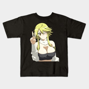 anime female characters Kids T-Shirt